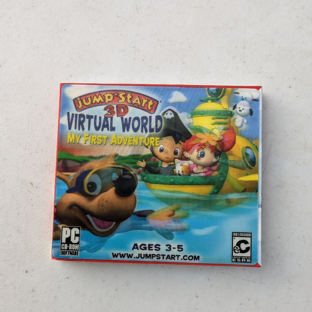 NWT Jumpstart 3D Virtual World DVD